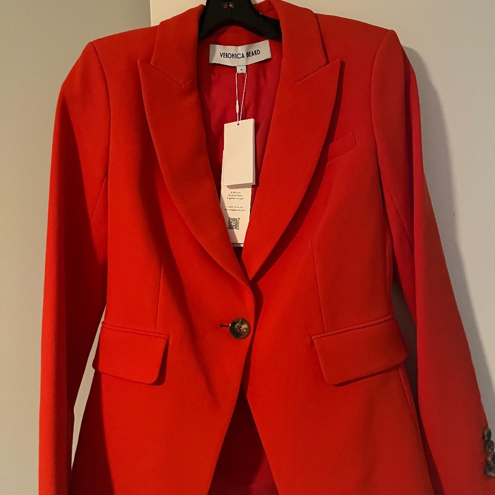 Veronica Beard Red Blazer